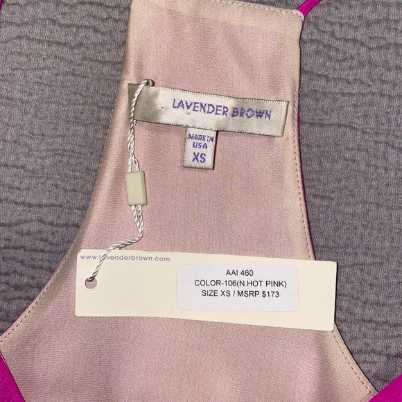 Pink 100% Silk Dress - Picture 5 of 6